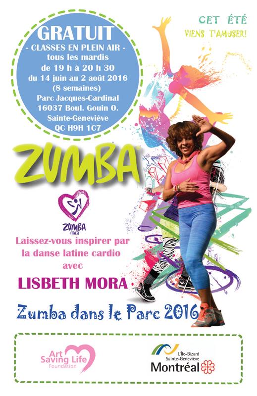 zumba summer outdoor 2016 French poster 11x17web